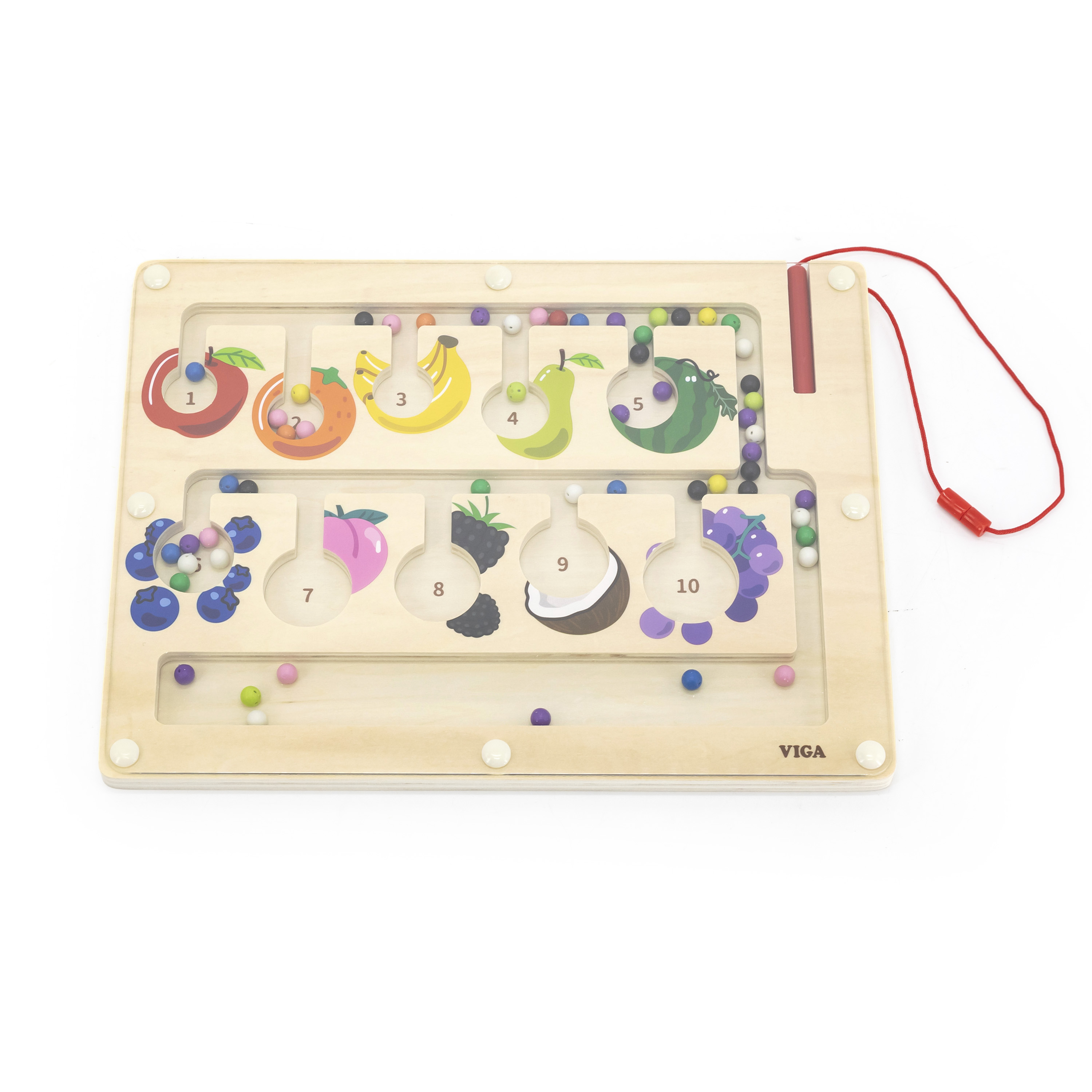 Viga Toys puidust magnetiline labürint