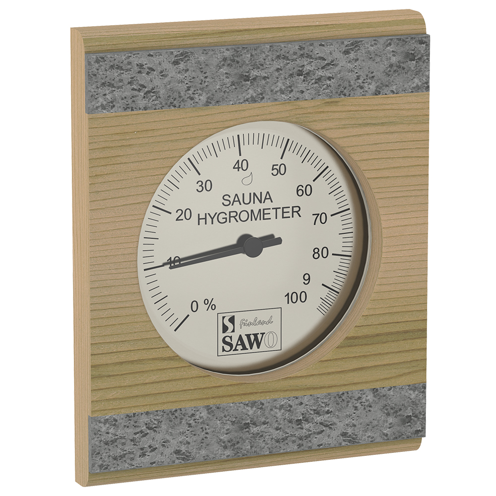 Sawo Hygrometer 280-HRD, With stone strip, Cedar Sawo Hygrometer 280-HRD, With stone strip, Cedar