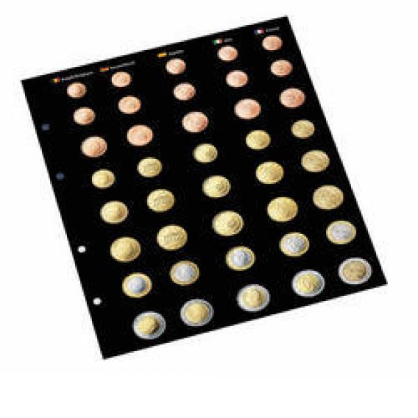 Interleaves replacement inserts for OPTIMA coin album