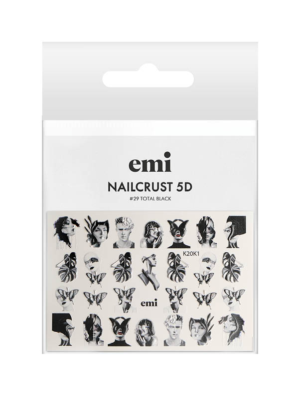 NAILCRUST 5D #29 Total Black
